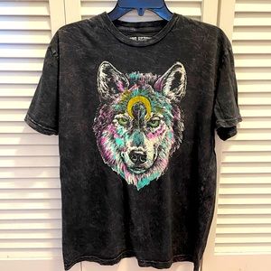 Wolf/Black T-shirt